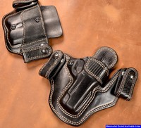 Custom 1911 gun holsters lizard exotic skin for concealed carry