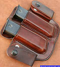 M-20D Dual IWB Magazine Pouch Inside Waistband Pouch Leather