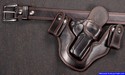 Kimber 3" 1911 Pistol gun holster and belt for concealed carry IWB