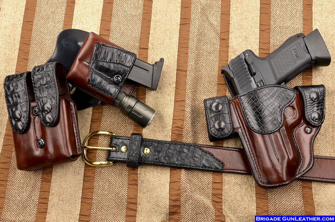 Brigade Custom Holsters  Leather Gun Holsters; Concealed Carry
