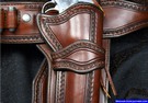 Western gun belt and holster